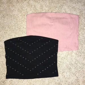 ⭐️2 PINK Tube Tops⭐️